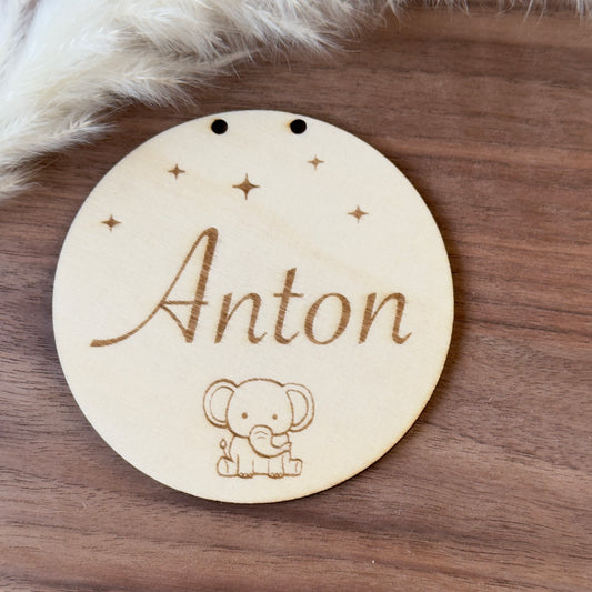 Namensschild Babys und Kinder