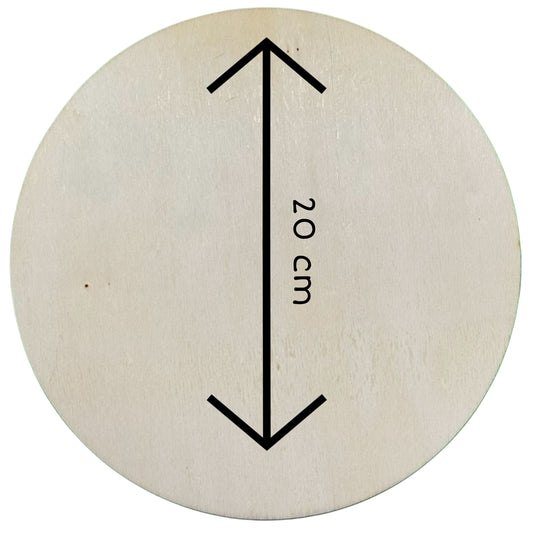 Holzschild mit Staffelei