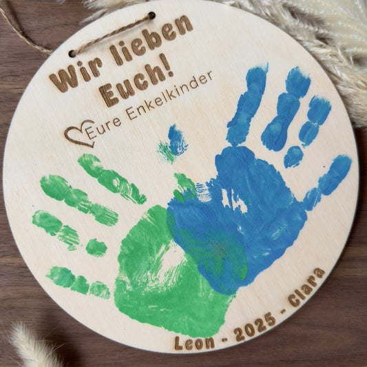 Handabdruck Geschenk für Großeltern – Ideen und Bedeutung