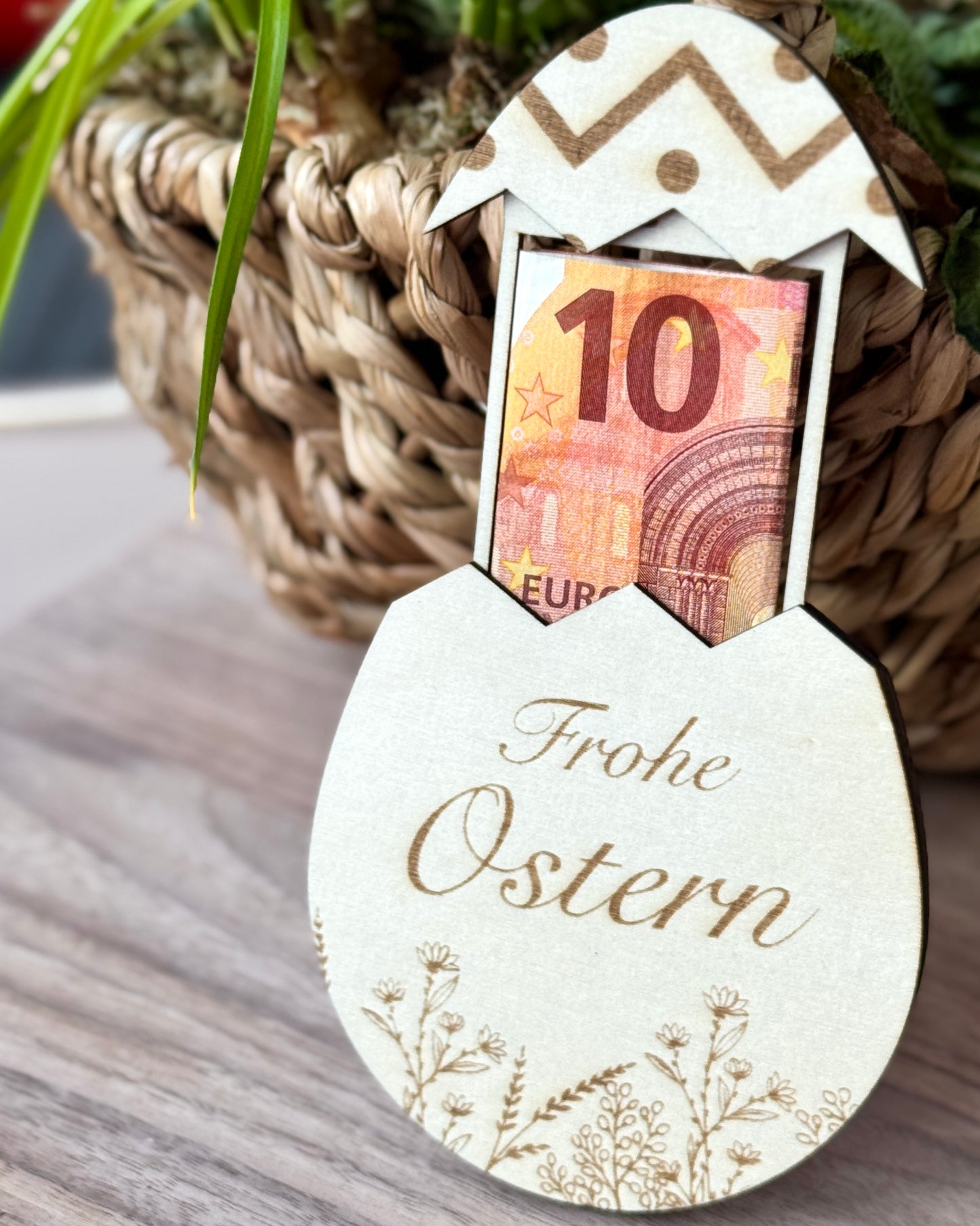 Geldgeschenk zu Ostern – Osterei
