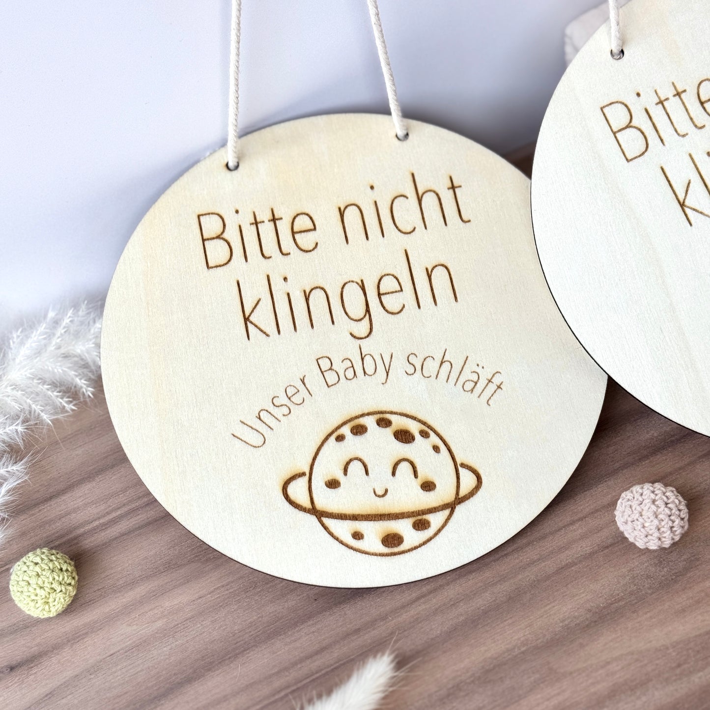 Türschild „Bitte nicht klingeln – Baby schläft“
