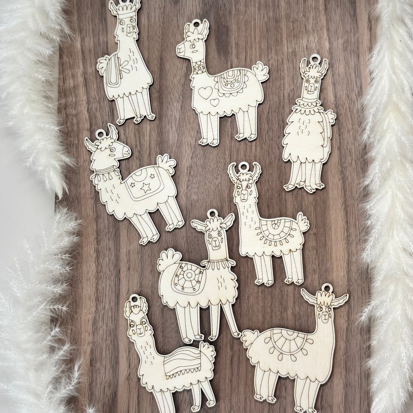 Lama Anhänger Alpaka 