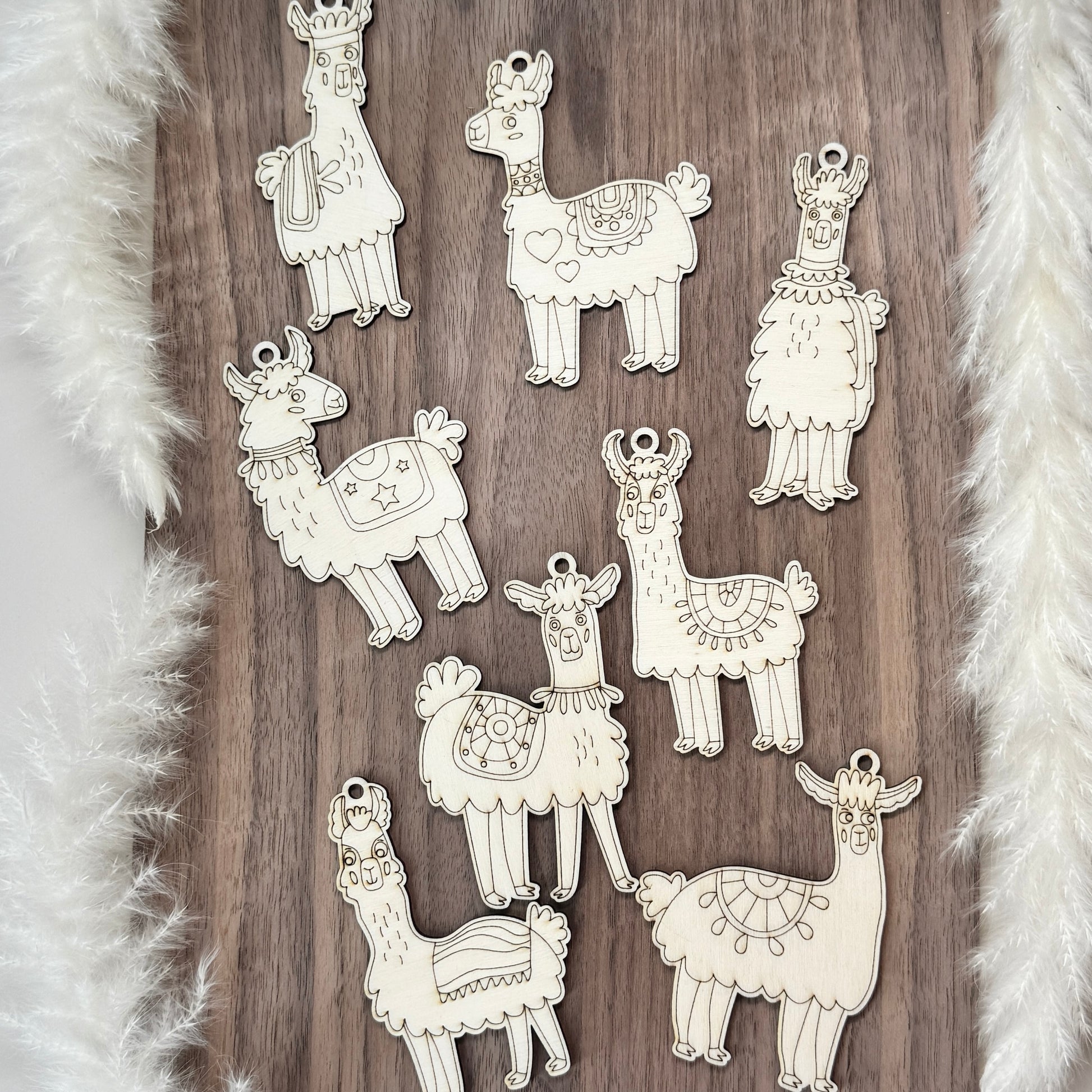 Lama Anhänger Alpaka 