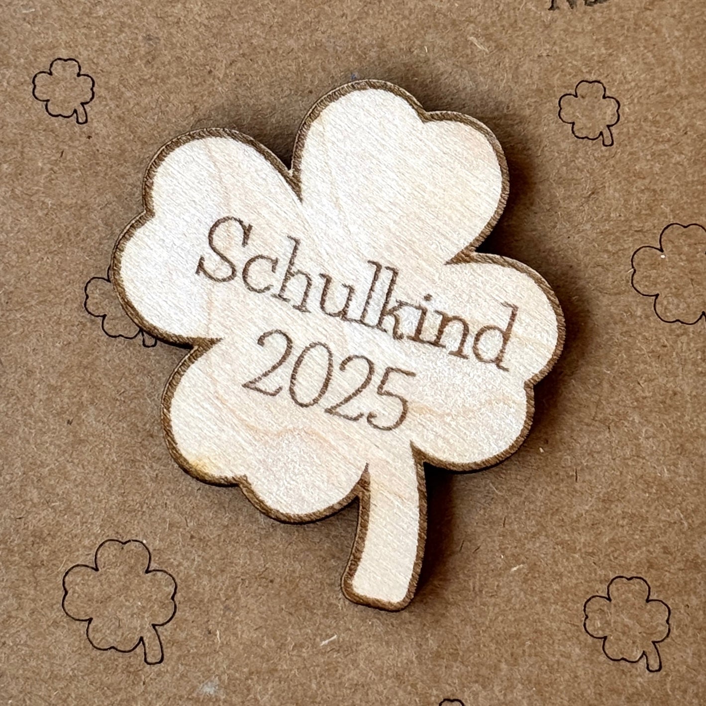 Schulkind 2025 Glücksbringer 