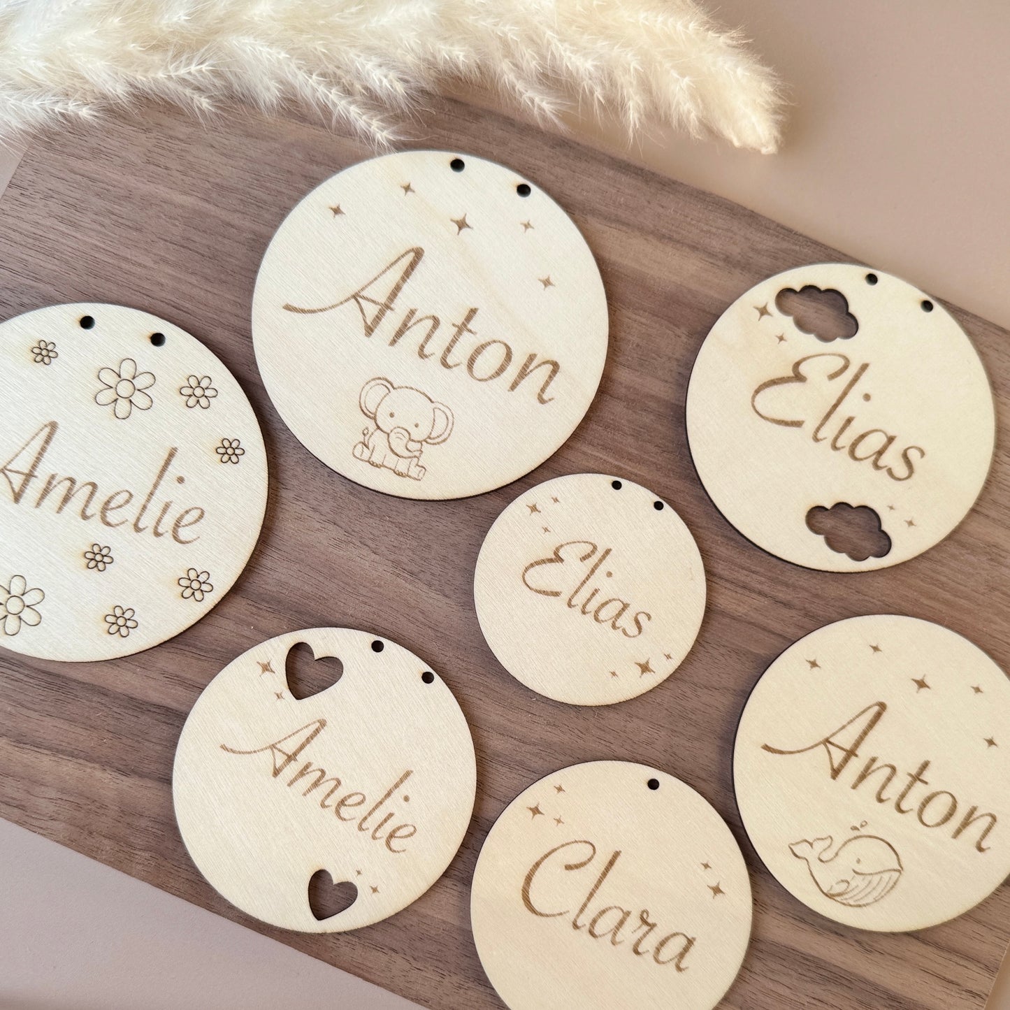 Namensschild Babys und Kinder