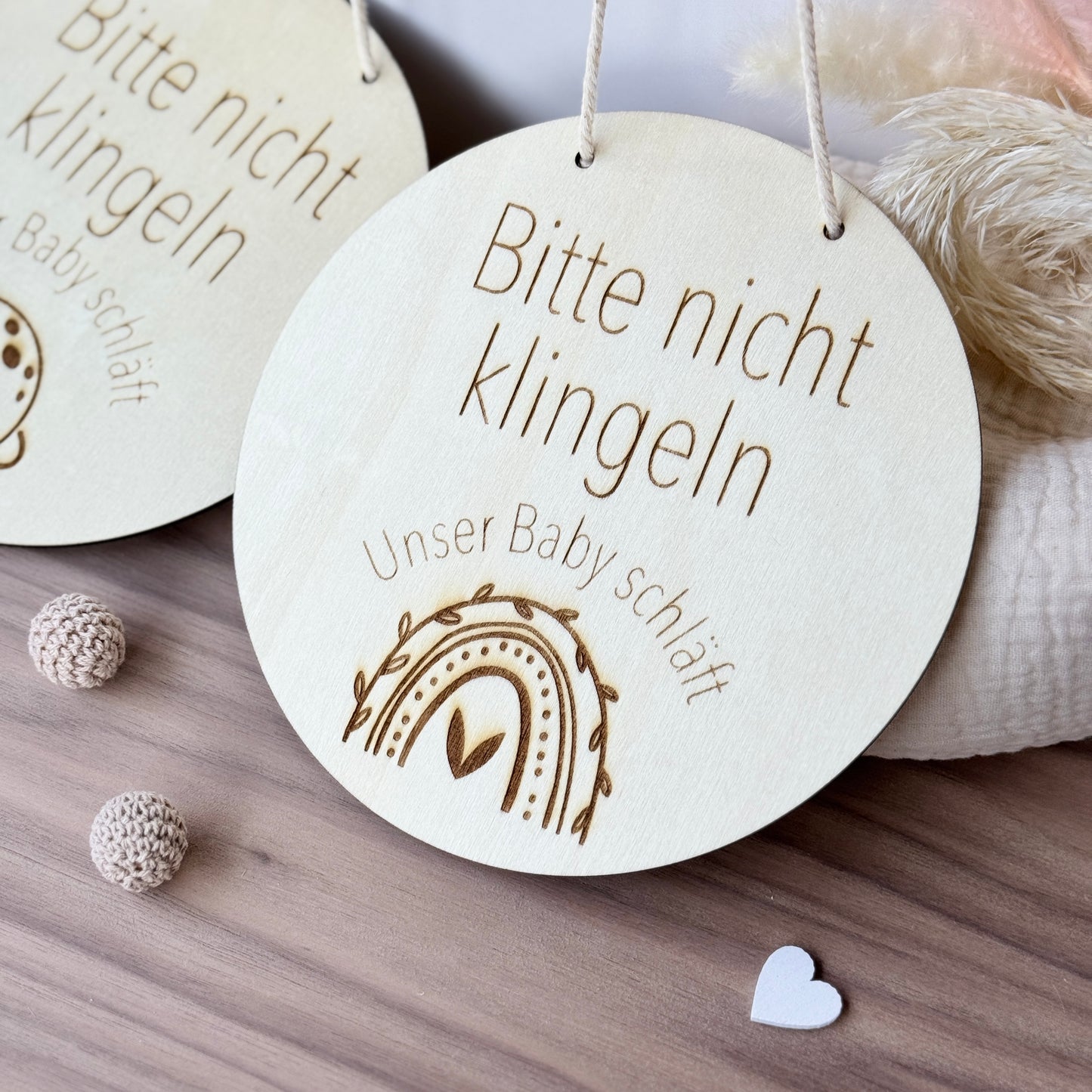 Türschild „Bitte nicht klingeln – Baby schläft“
