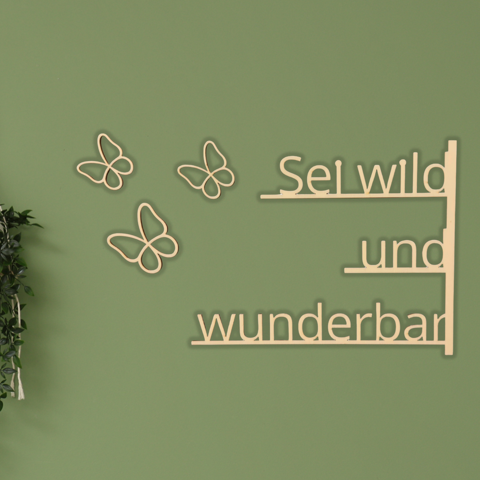 Sei wild und wunderbar 